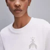 Bawełniany T-shirt z krótkim rękawem i naszywką Fly