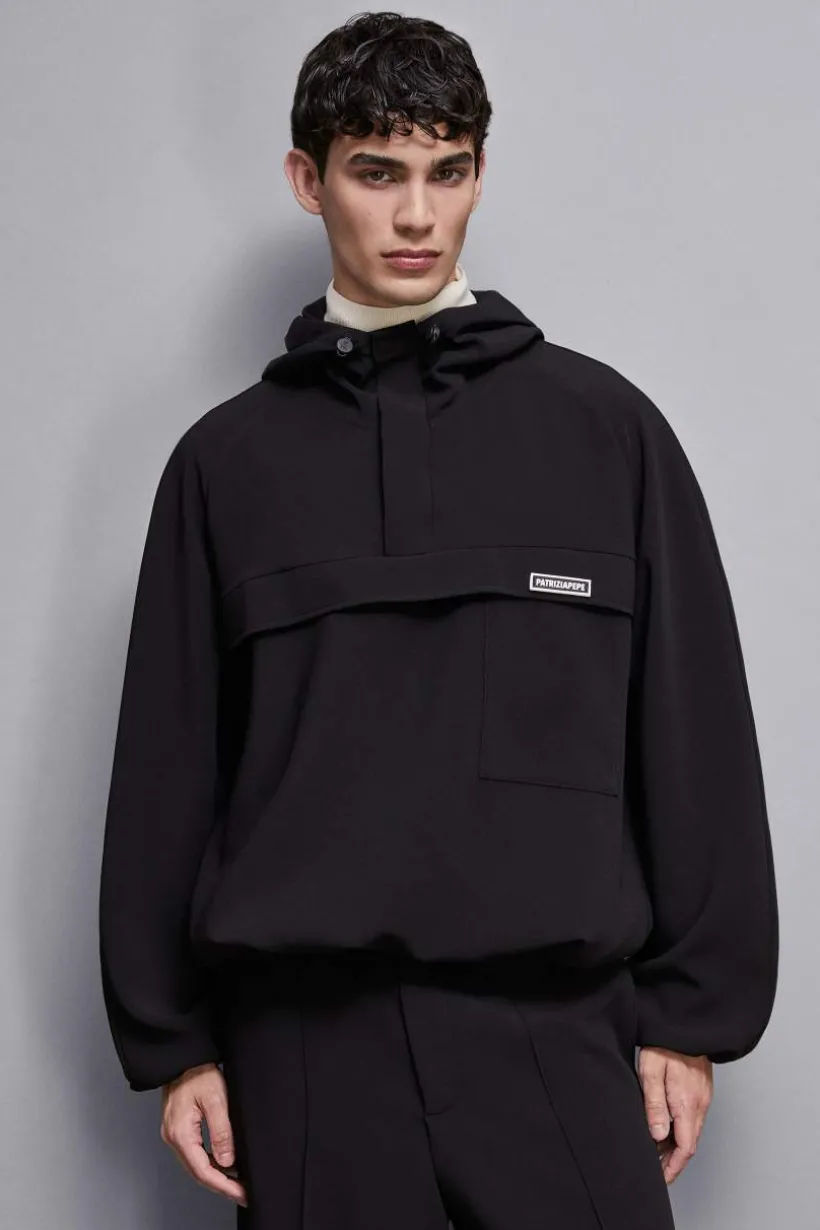 Bluza z lejącej się tkaniny