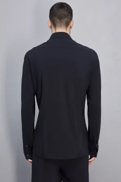Dżersejowa koszula slim fit