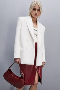 Dwurzędowa kurtka marynarska oversize