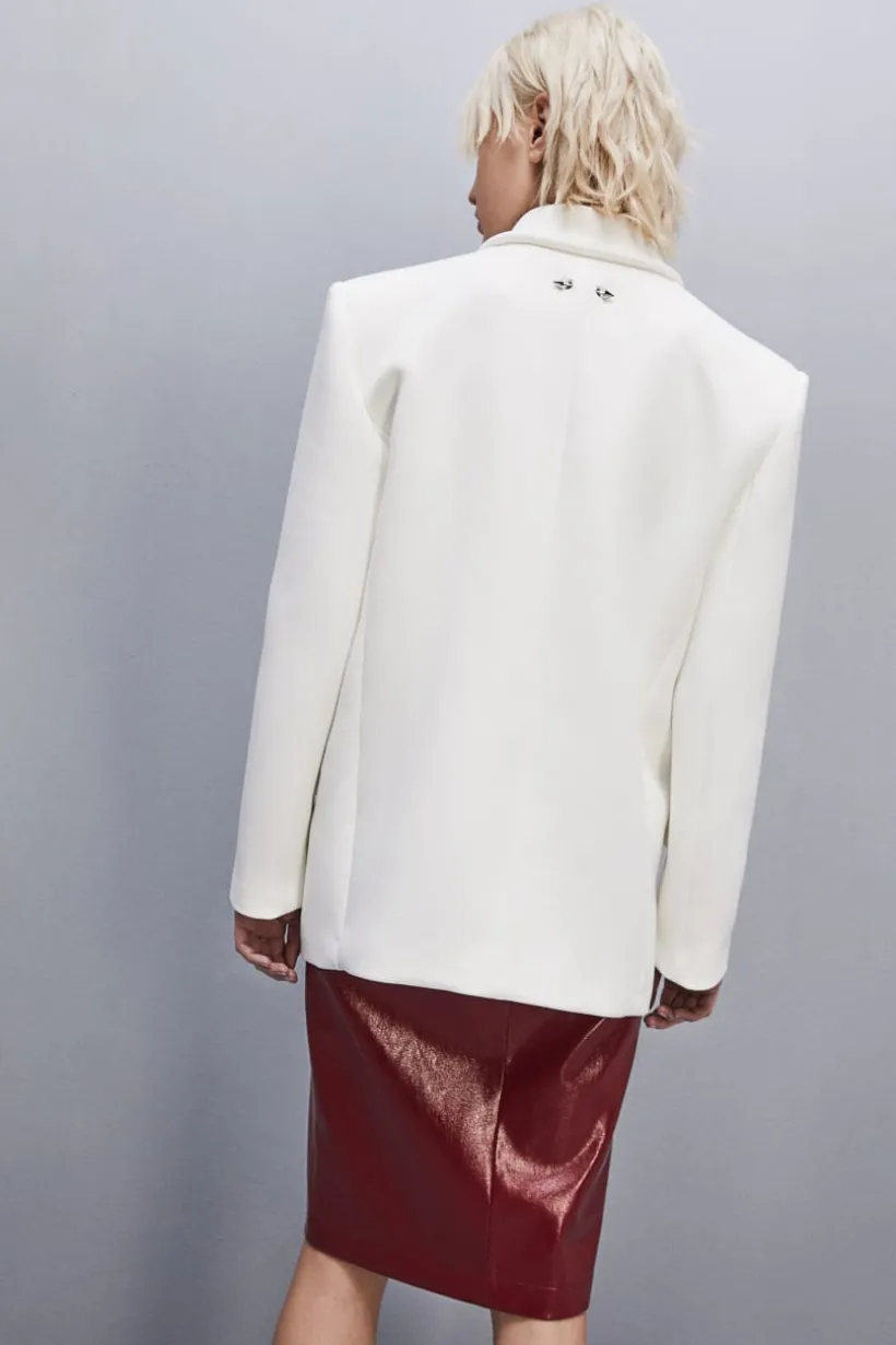 Dwurzędowa kurtka marynarska oversize