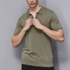 Dzianinowa koszulka polo