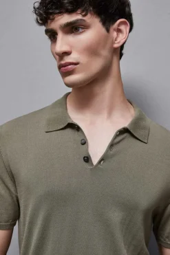 Dzianinowa koszulka polo