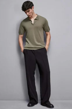 Dzianinowa koszulka polo