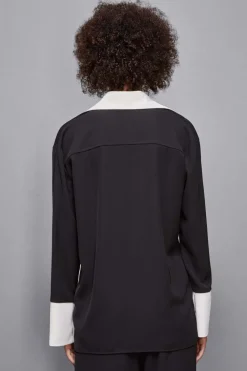 Elegancka tunika z długim rękawem