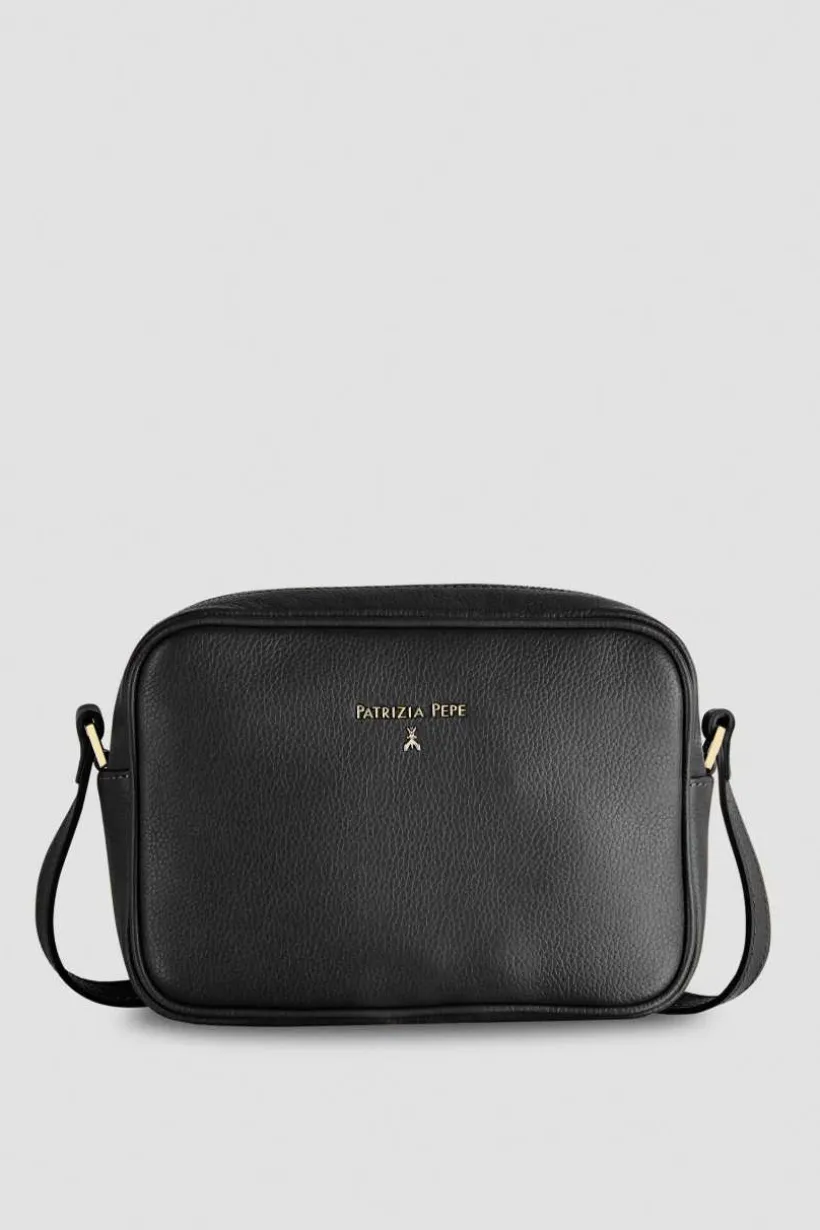 Fly skórzana torba typu Camera bag z wewnętrzną kieszenią