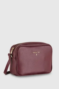 Fly skórzana torba typu Camera bag z wewnętrzną kieszenią
