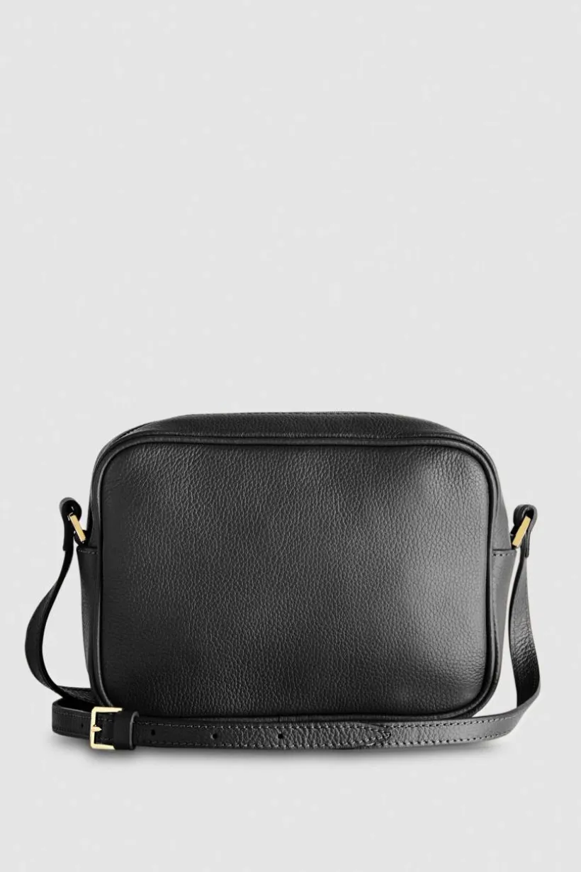 Fly skórzana torba typu Camera bag z wewnętrzną kieszenią