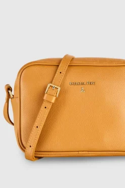 Fly skórzana torba typu Camera bag z wewnętrzną kieszenią