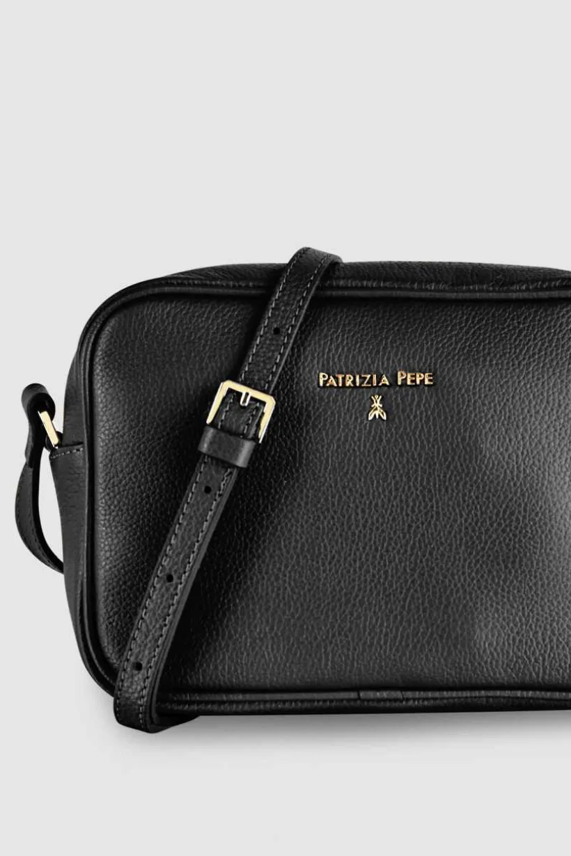 Fly skórzana torba typu Camera bag z wewnętrzną kieszenią