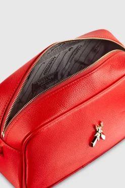 Fly skórzana torba typu Camera bag z łańcuszkiem
