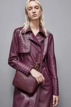 Fly skórzana torba typu Camera bag z wewnętrzną kieszenią