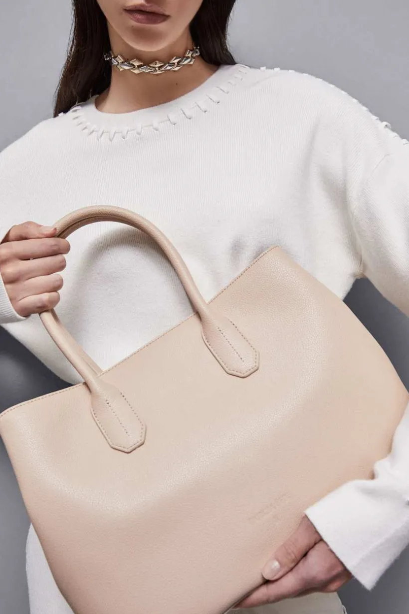 Fly Skórzana torebka typu shopper na ramię