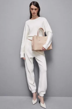 Fly Skórzana torebka typu shopper na ramię