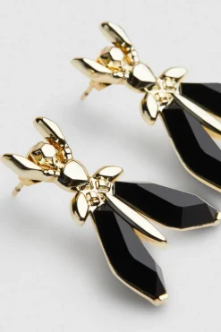 Kolczyki Precious Fly z kamieniami