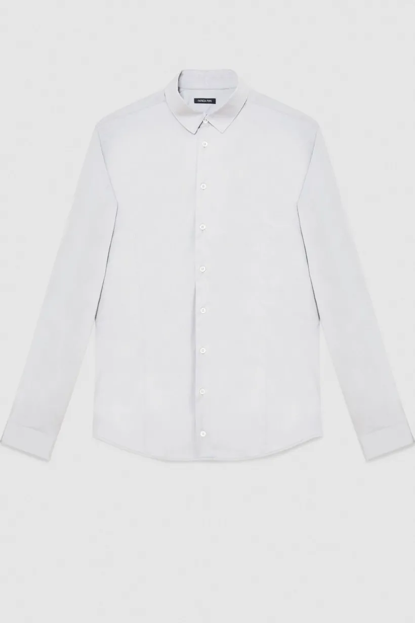 Koszula regular z bawełnianej popeliny