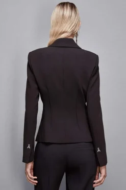 Marynarka slim fit z diagonalu