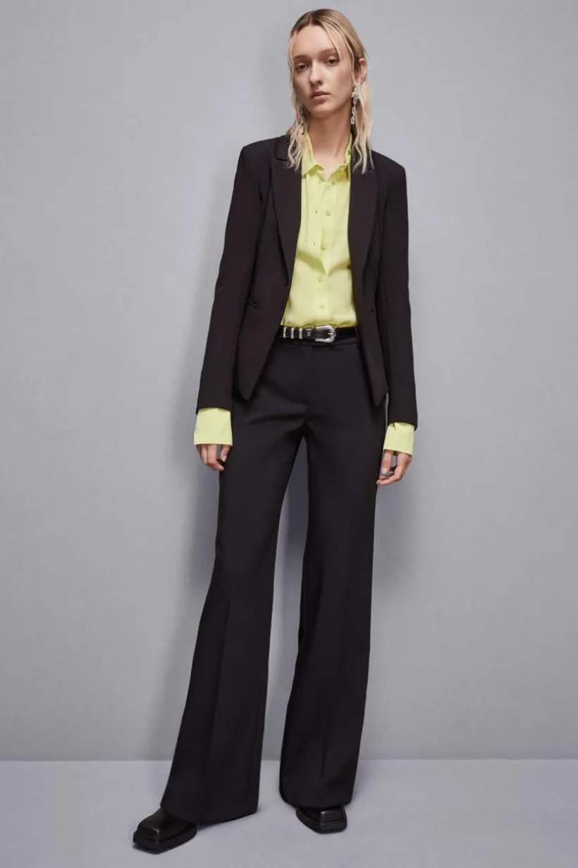 Marynarka slim fit z diagonalu