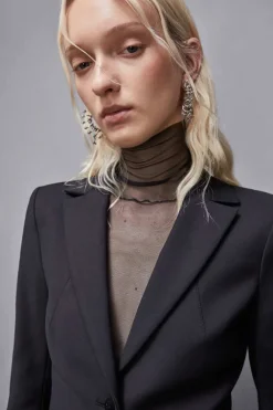 Marynarka slim na 2 guziki
