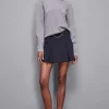 Plisowana spódnica mini