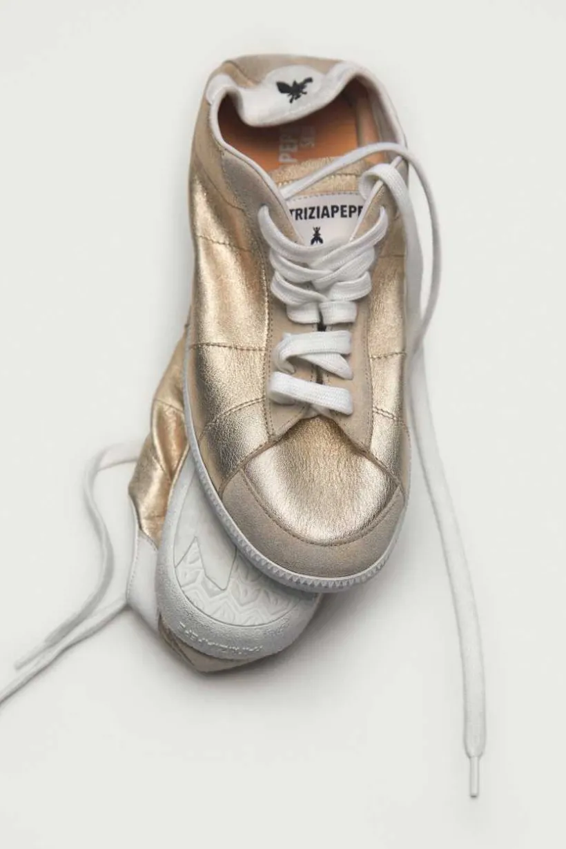 SKIN Sneakers '93 laminowana skóra nappa