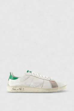 SKIN Sneakers "Born in '93" ze skóry nappa