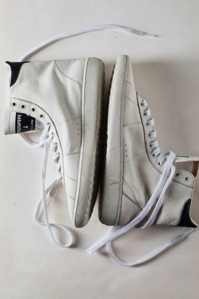 SKIN Sneakers HI '93 ze skóry nappa