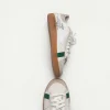SKIN Sneakers ze skóry nappa z napisem