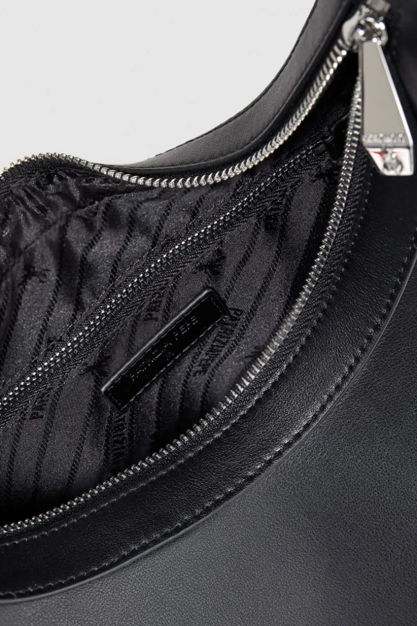 Skórzana bangle bag na ramię