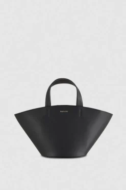 Skórzana torba typu shopper z uchwytami