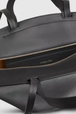 Skórzana torba typu shopper z uchwytami