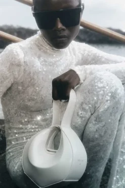 Skórzana torebka do ręki Bangle Bag