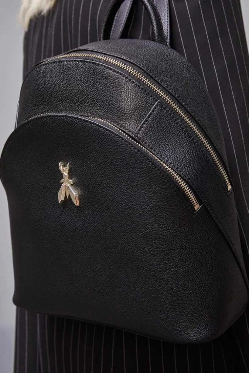 Skórzany plecak Fly z podwójną kieszenią