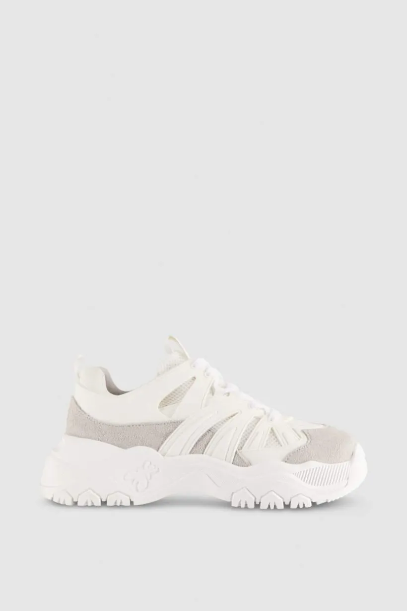 Sneakersy running ze skóry