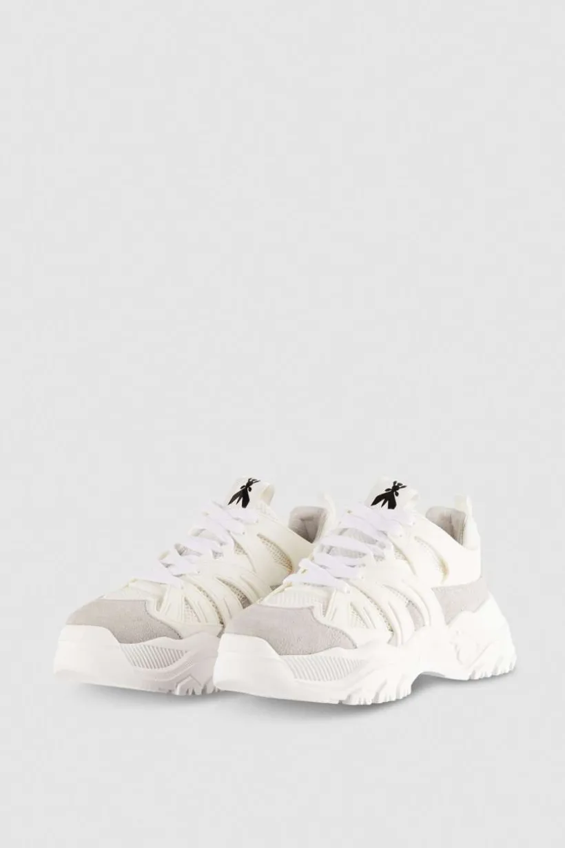 Sneakersy running ze skóry