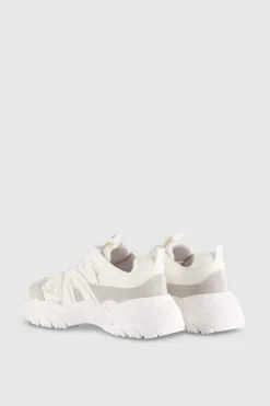 Sneakersy running ze skóry