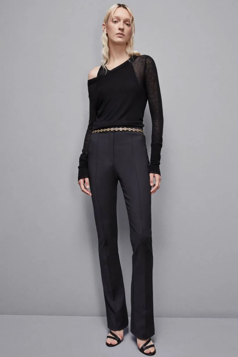 Spodnie Flare Slim