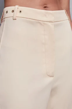 Spodnie palazzo Essential z krepy