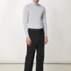 Spodnie slim fit z normalnym stanem