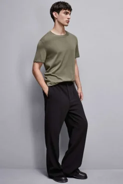 T-Shirt boxy z dzianiny