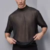 T-shirt z dżetami na całej powierzchni