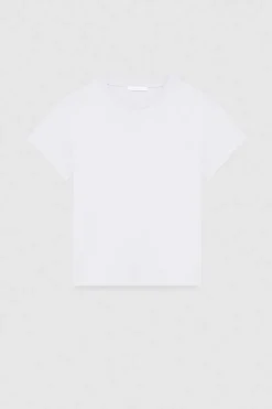 T-shirt z organicznej bawełny z krótkim rękawem i logo