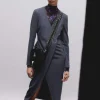Wełniana sukienka slim fit Essential