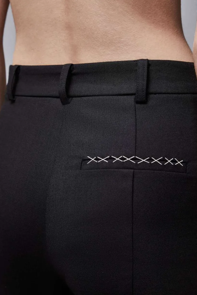 Wełniane eleganckie spodnie Essential