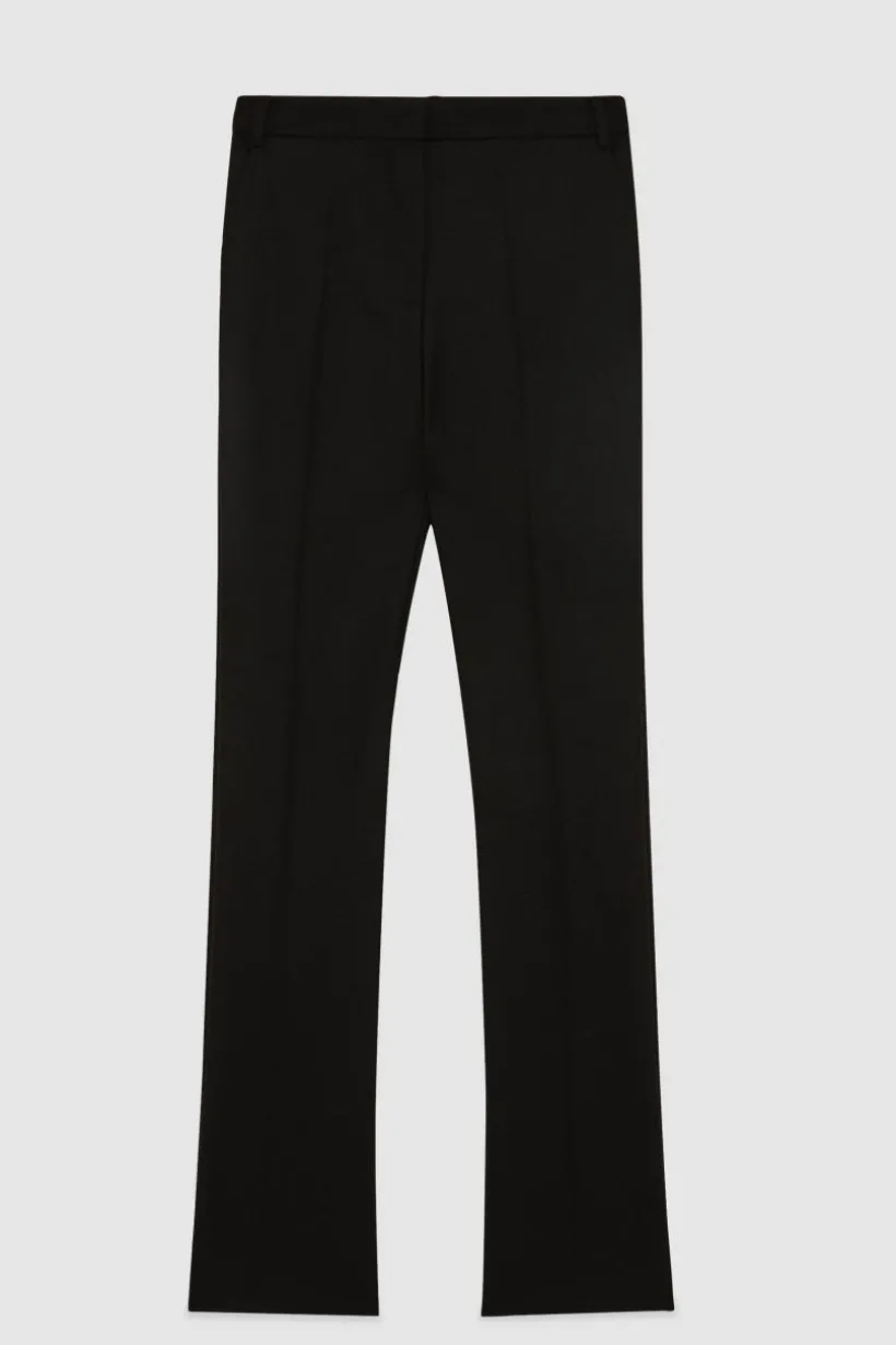 Wełniane eleganckie spodnie Essential
