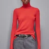 Wełniany golf slim fit