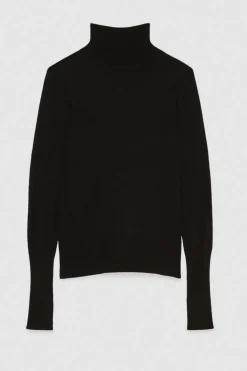 Wełniany golf slim fit