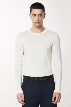 Wełniany sweter slim fit