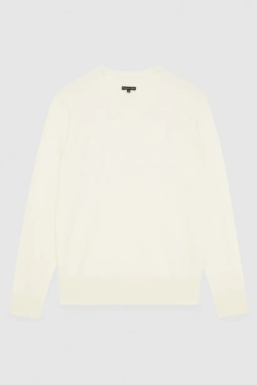 Wełniany sweter slim fit
