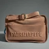 Zamszowa torba IMPERFECTION na zakupy